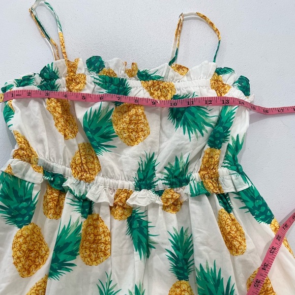 J. CREW FACTORY Pineapple Print Summer
Midi Dress 0 NWT - Picture 4 of 9